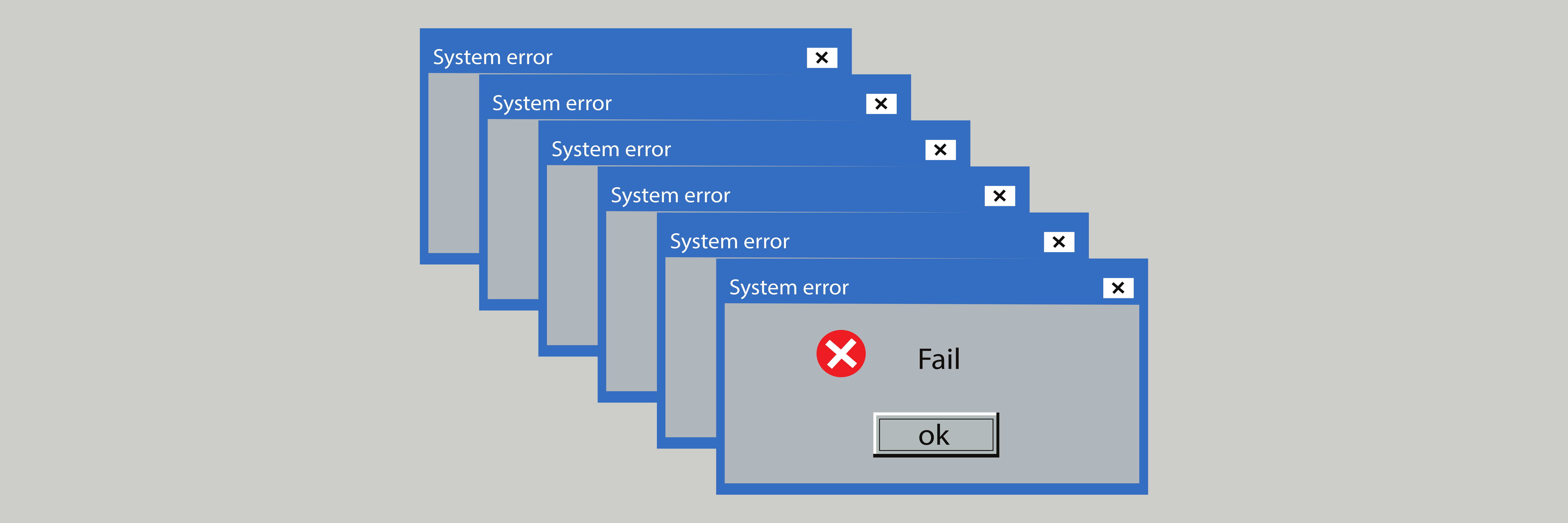 Outdated legacy systems