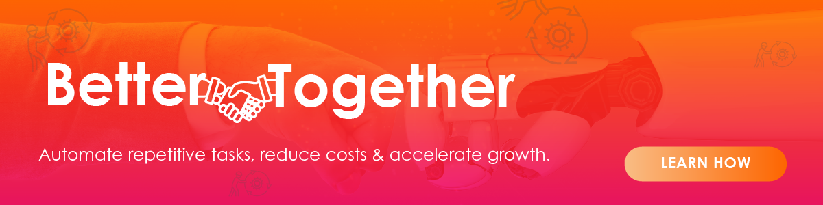 RPA and humans are better together for a variety of reasons – including improved job satisfaction and higher levels of retention. Learn more today.