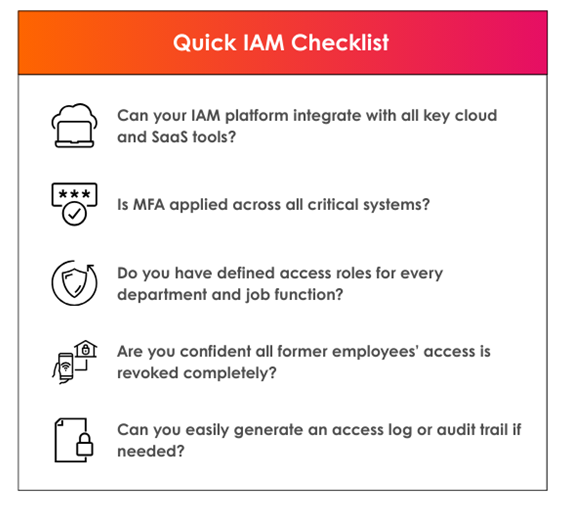 IAM Checklist